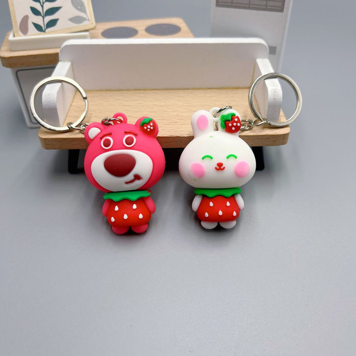 Wholesale Alloy Cute Cartoon Keychain JDC-KC-Wenma004