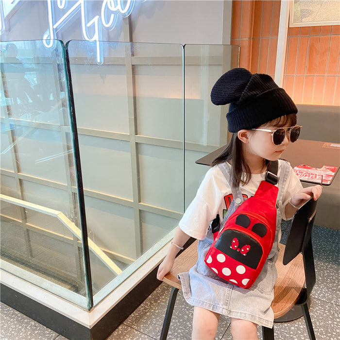 Wholesale Canvas New Children's Cartoon Cute Crossbody Bag JDC-SD-YuanDuo044