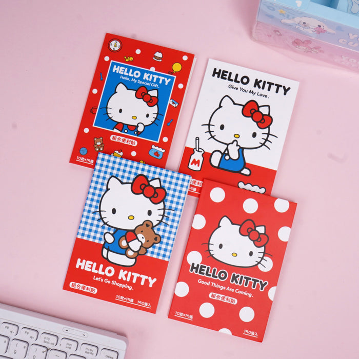 Wholesale 4pcs Cartoon Cute Sticky Notes