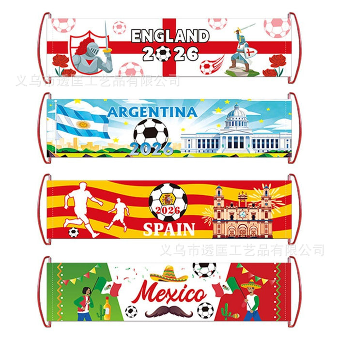 Wholesale 5pcs World Cup Football Match Atmosphere Decorations