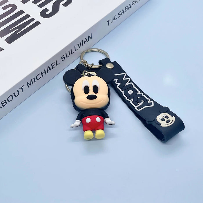 Wholesale Cartoon Doll Silicone Keychain JDC-KC-JuShu042