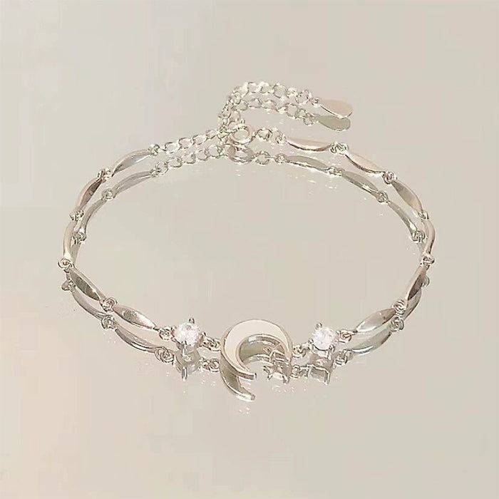 Wholesale Zircon bow bracelet, niche, light luxury temperament, high-end jewelry