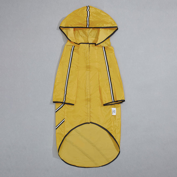 Wholesale Large, Medium and Small Dogs Pet Reflective Strip Hooded Waterproof Raincoat JDC-PC-YuSheng001