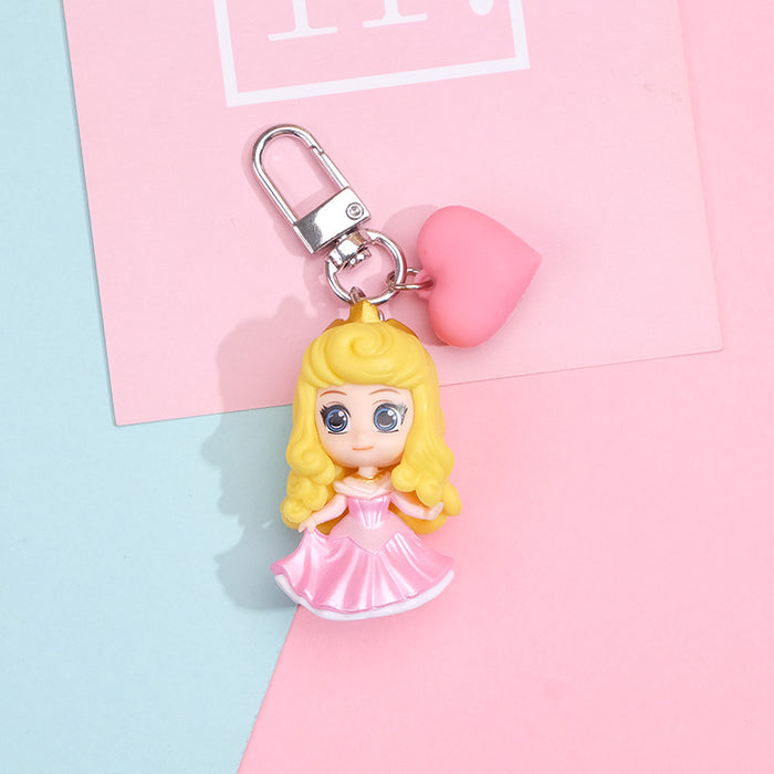 Wholesale Cartoon Doll Resin Keychain JDC-KC-QingMou003