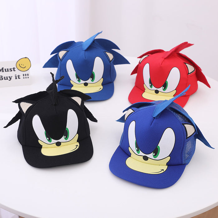 Wholesale Children's Hat Cartoon Duck Tongue Hat Sunshade Hat Sunscreen Baseball Hat