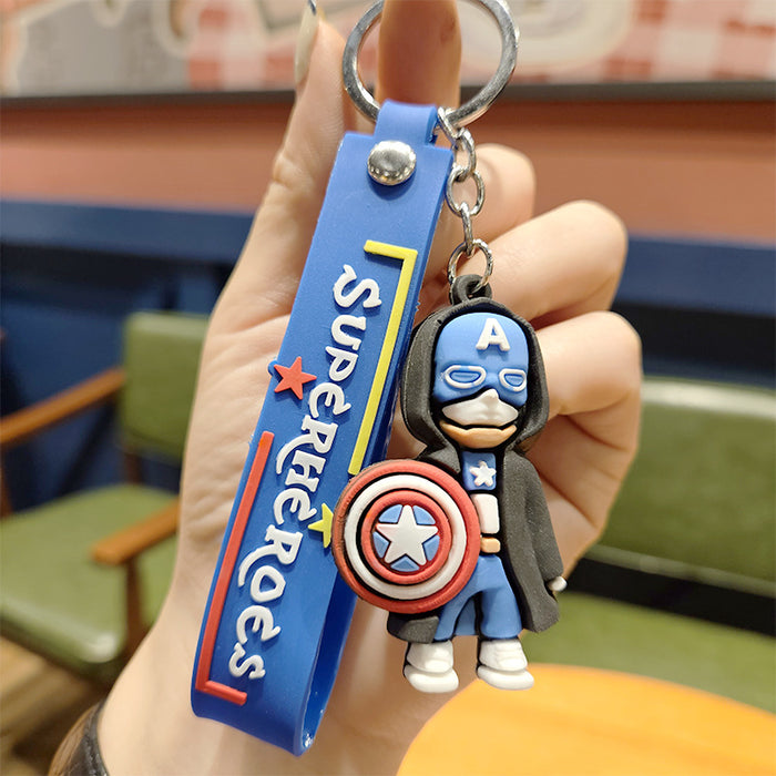 Wholesale Cartoon Doll Silicone Keychain JDC-KC-YiZhuo010