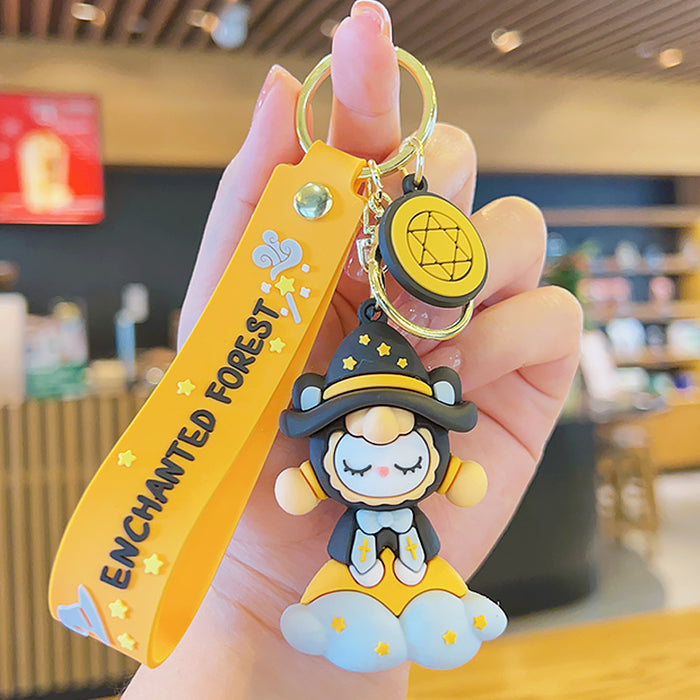 Cadena de teclas de muñeca de dibujos animados al por mayor jdc-kc-kum020