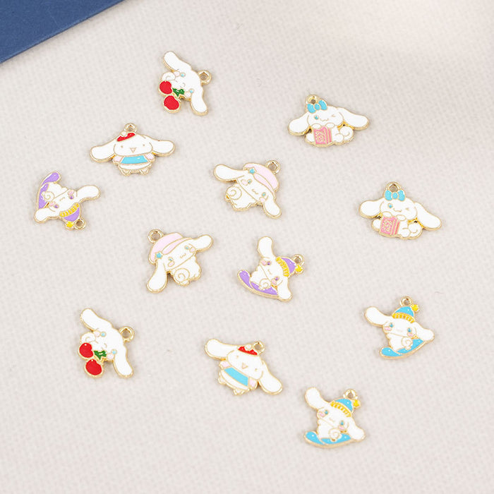 Wholesale 100 pcs Cute cartoon DIY alloy charms