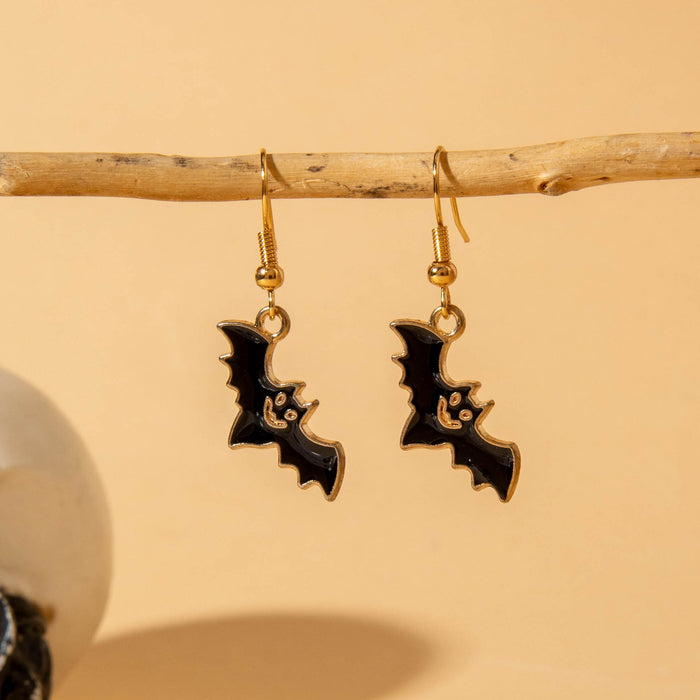 Wholesale  Skull Bat  Earring Set Cool Fashion Jewelry Accessory MOQ≥2