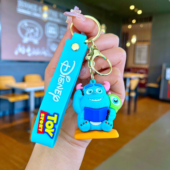 Wholesale Cartoon Monster Keychain Cute Doll Bag Pendant