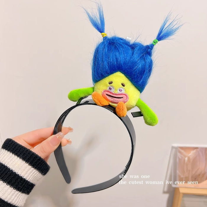 Wholesale Cartoon Plush Doll Headband JDC-HD-Hengz003