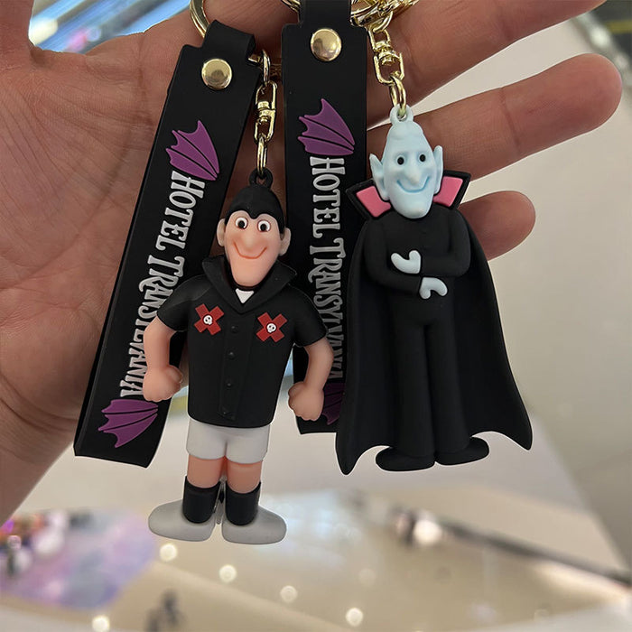 Wholesale Creative Soft Rubber Doll PVC Keychain (F) JDC-KC-XingS008