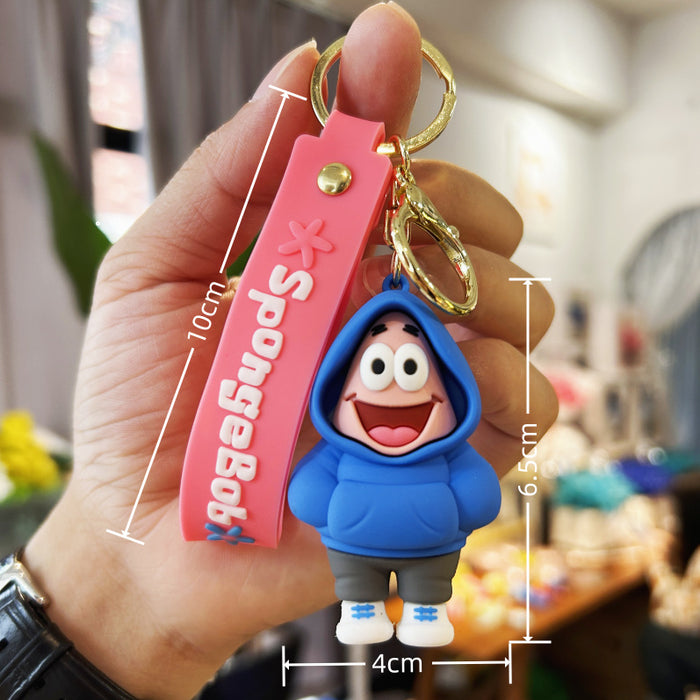 Wholesale PVC Cartoon Doll Keychain JDC-KC-WuYi080