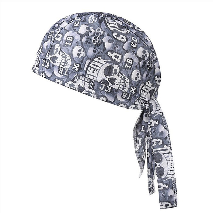 Wholesale Sports Print Skull Pirate Hat Outdoor Adult Men and Women Sunscreen Hat