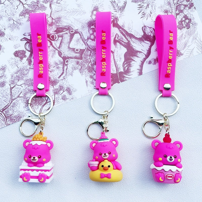 Wholesale PVC Cartoon Doll Keychain JDC-KC-WuYi141