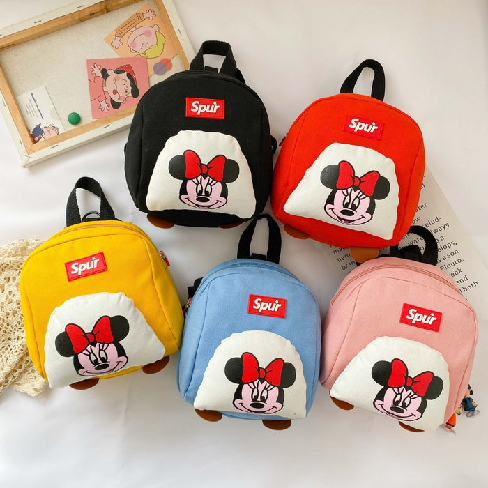 Wholesale Canvas Fashionable Cute Elementary School Backpack JDC-BP-ZhuoQin001