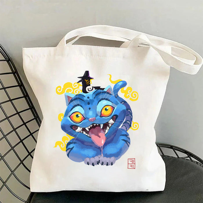 Wholesale Large capacity canvas tote bag and shoulder bag