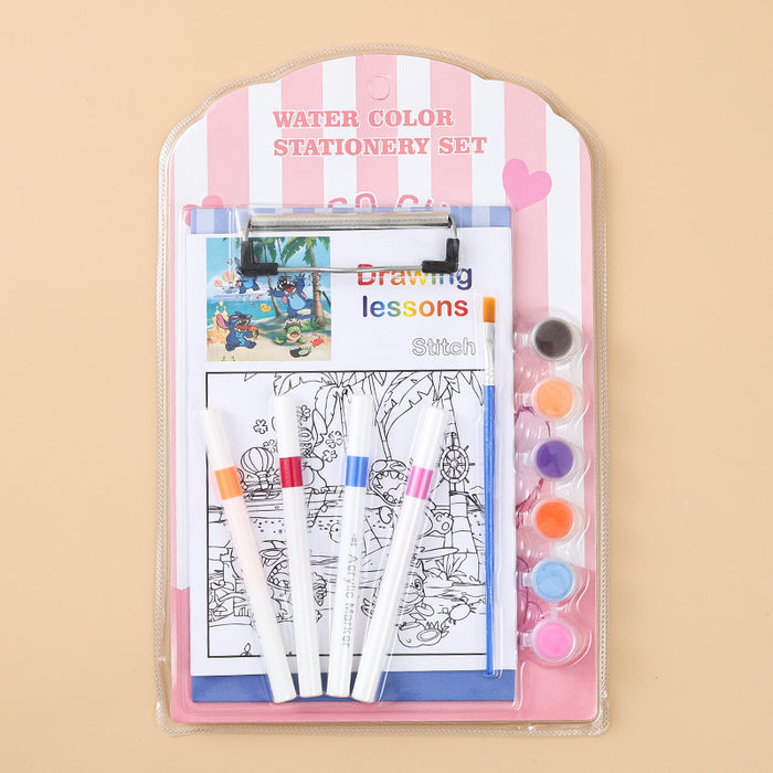 Wholesale DIY Plywood Watercolor pen Set