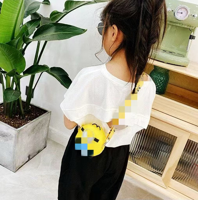 Wholesale Cartoon Butterfly Decompression Silicone Bag Children' s wallet