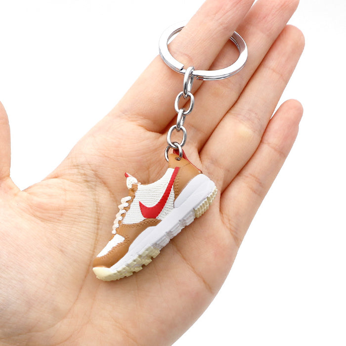 Wholesale PVC Basketball Shoe Model Keychain JDC-KC-QLPing011