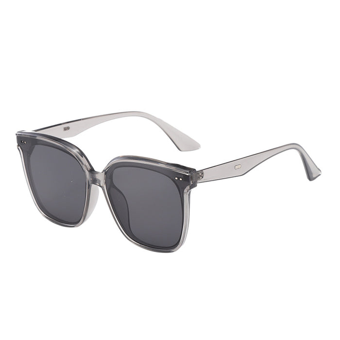 Wholesale Casual style retro versatile square frame full frame sunglasses for daily commuting