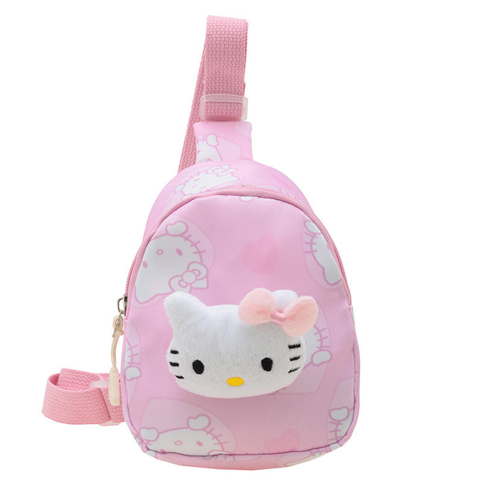 Wholesale Oxford Cloth Autumn and Winter New Cartoon Cute Children's Bag JDC-SD-YuanDuo086