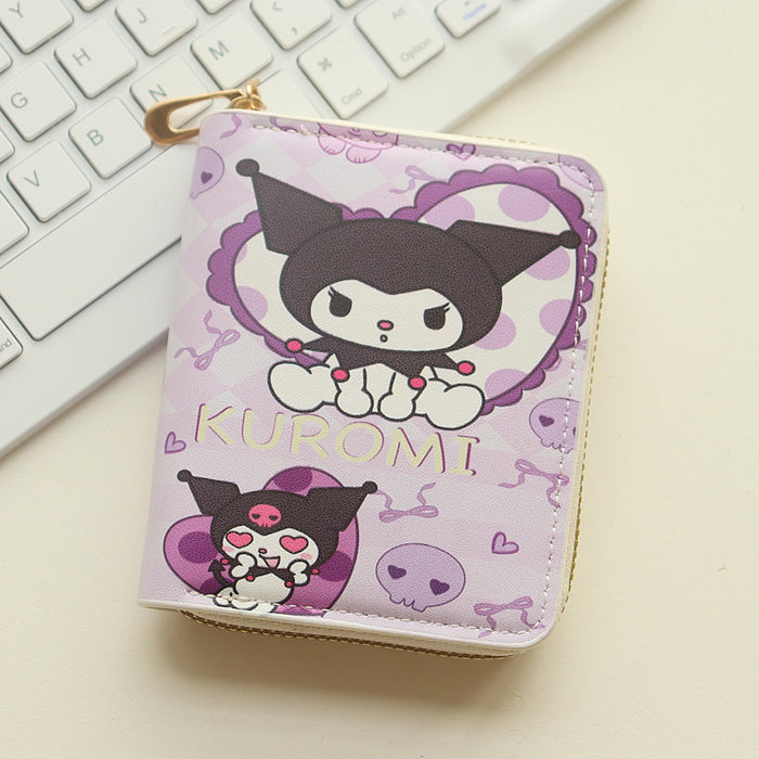 Wholesale Cartoon Anime Cute Short Zipper Wallet JDC-WT-Jumei019