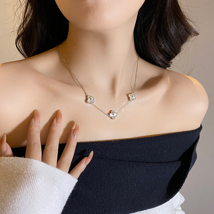 Wholesale Titanium steel collarbone chain versatile design necklace pendant accessory