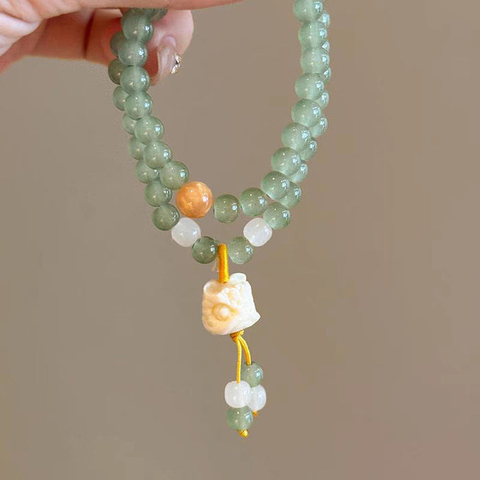 Wholesale New Chinese Double layered Stacked Beaded Bracelet, Simple Handstring Jewelry