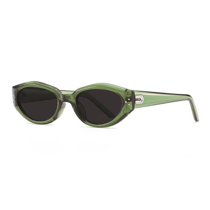 Wholesale Retro sunglasses with high-end feel, small frame, cat eye sunglasses, UV resistant