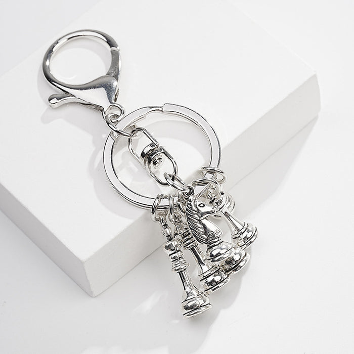 Wholesale Chess Alloy Keychain JDC-KC-HuiWen007