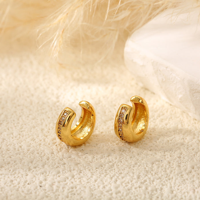 Wholesale Metallic earrings, light luxury, niche, exaggerated geometric earrings, earrings, wholesale