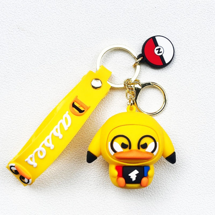 Wholesale PVC cartoon doll Keychain JDC-KC-WuYi091