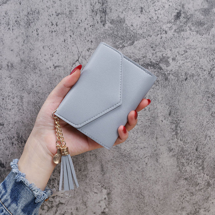 Wholesale PU Tassel Wallet with Chinese Vintage Design Stylish Daily Coin Purse MOQ≥3