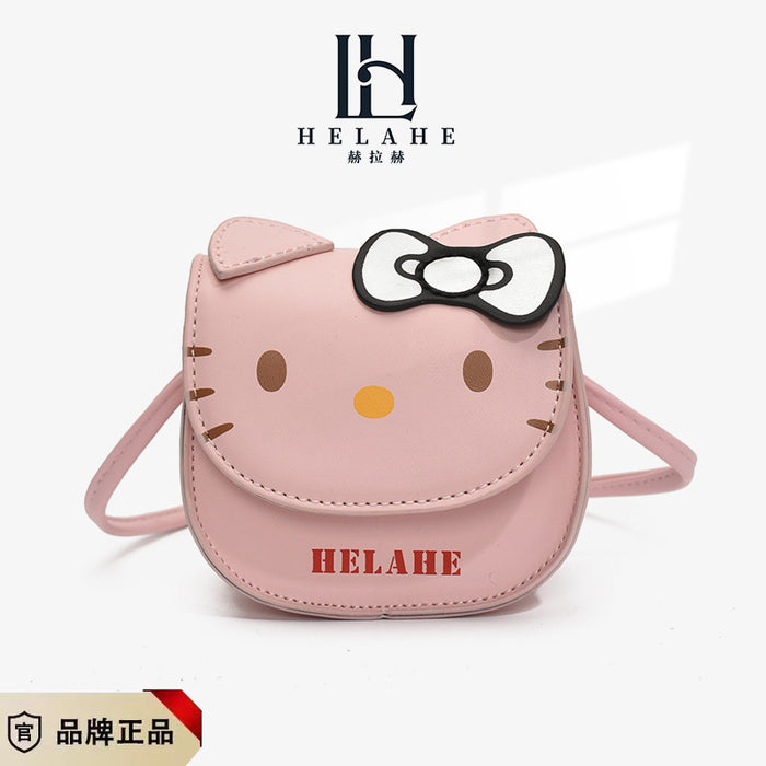 Wholesale Cartoon mini small bag  cute and versatile shoulder bag headphone pocket coin purse