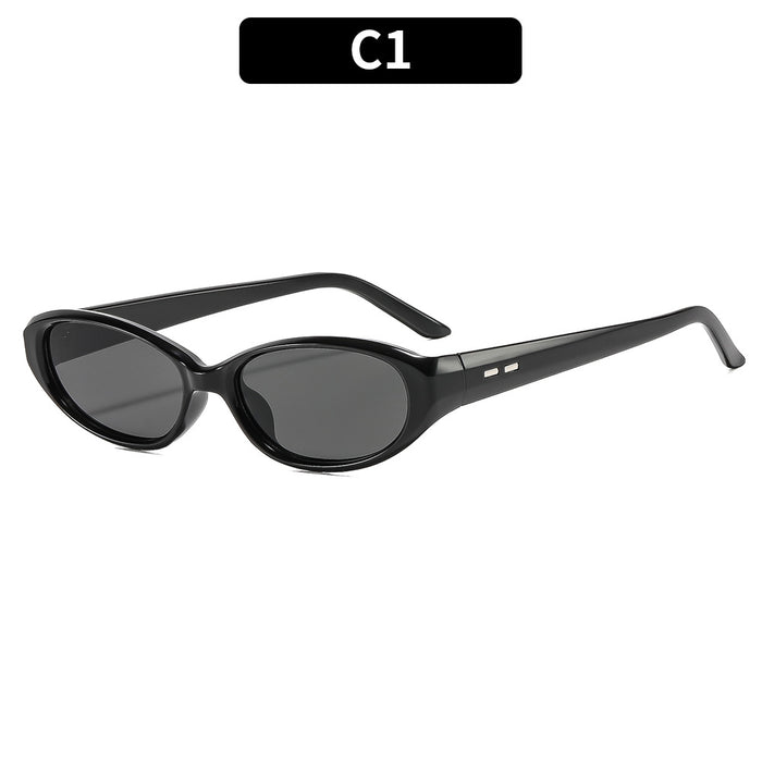 Wholesale Retro Small Frame Sunglasses with Ring Design Fashion Accessory for Boutique Resale