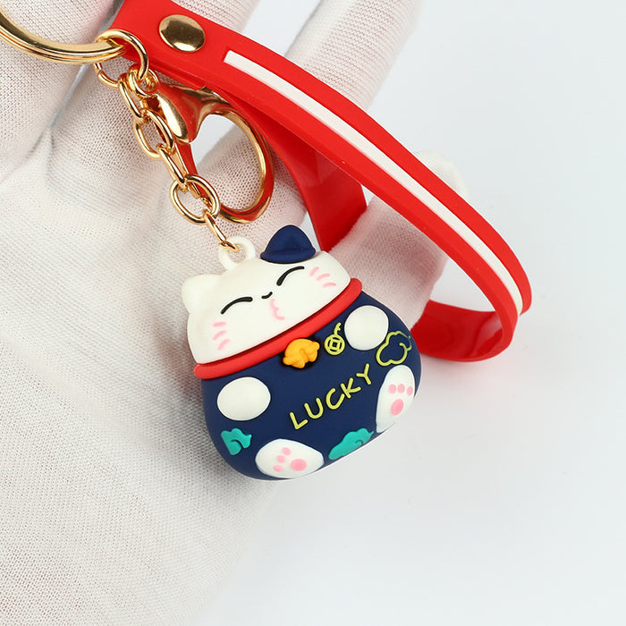 Wholesale Cute Silicone Doll Car Pendant Bag Pendant JDC-KC-Aohong009