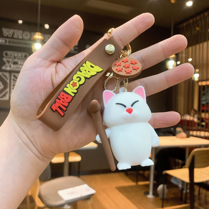 Wholesale Cartoon Doll Silicone Keychain JDC-KC-MingT008