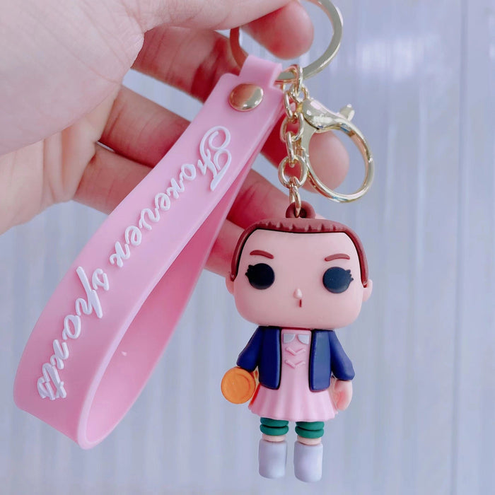 Wholesale Anime PVC Chrysanthemum Monster Keychain JDC-KC-JBao006