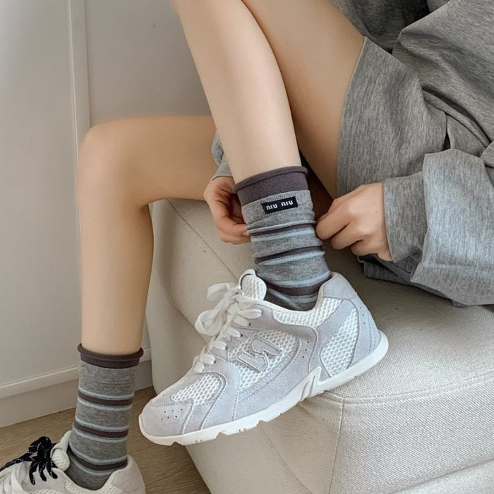 Wholesale Socks pile socks striped socks casual