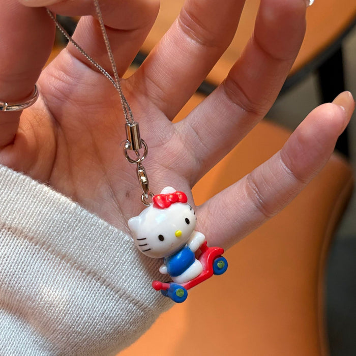 Wholesale Bouncing Horse Cat Keychain Charm