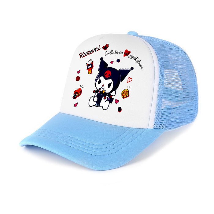 Wholesale Summer Mesh Cartoon Children's Cotton Polyester Baseball Cap JDC-FH-QiYao002