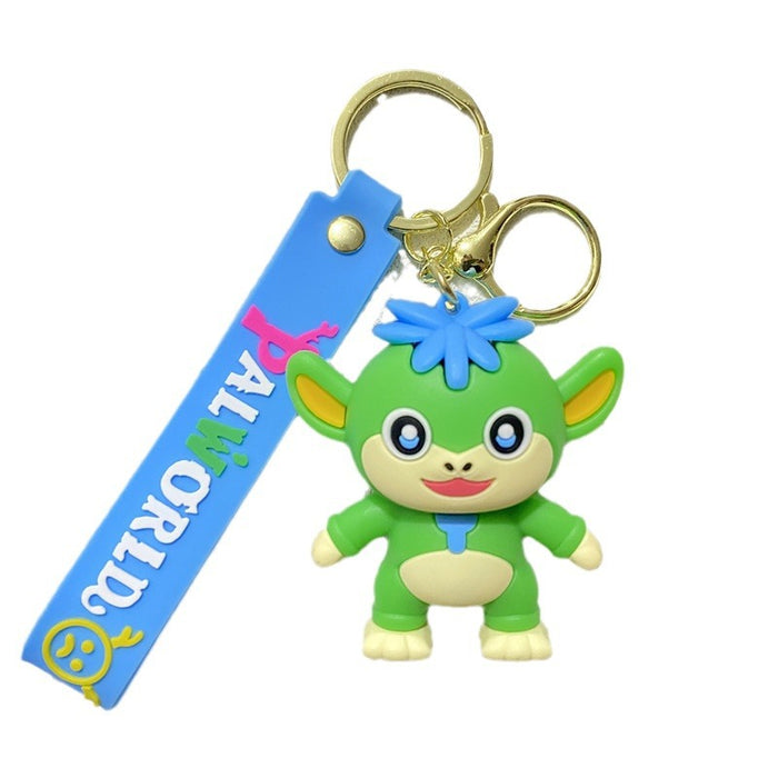 Wholesale PVC Cartoon Doll Keychain JDC-KC-WuYi040