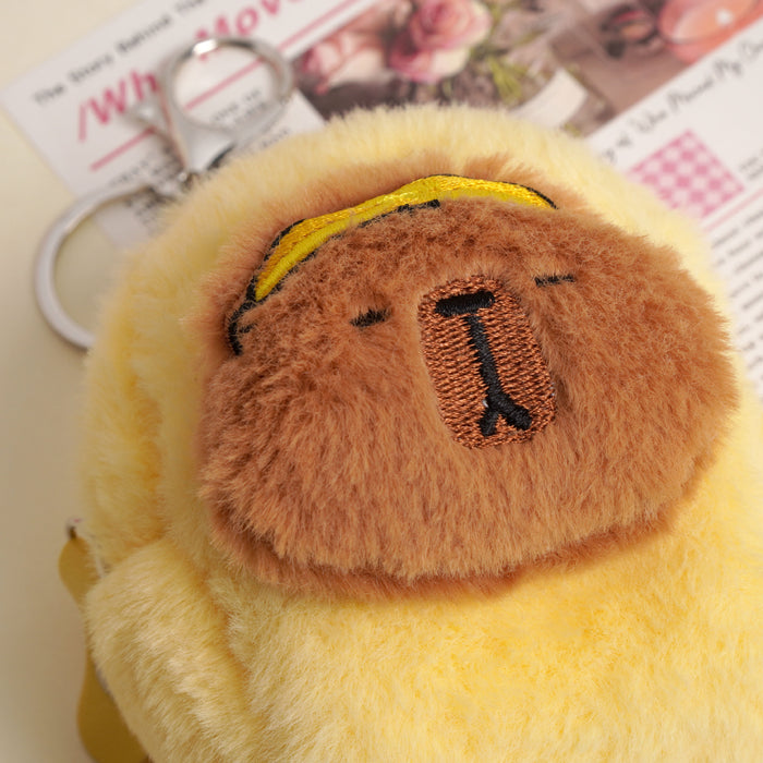 Wholesale Cartoon Plush Coin Purse Student Key Holder Wallet