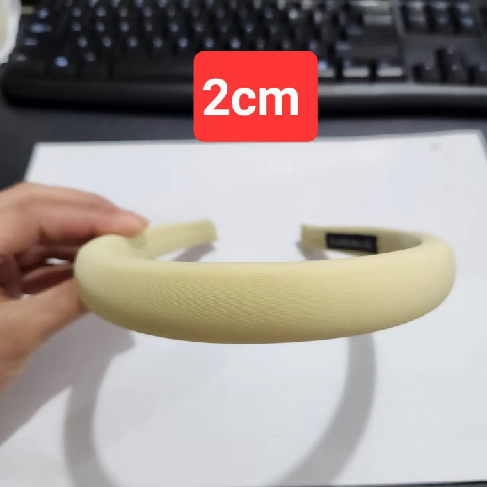 Wholesale Texture fabric sponge headband cute headband versatile hair accessory