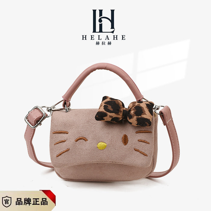 Wholesale Autumn and winter small handbag,  cute cartoon vintage single-shoulder crossbody bag