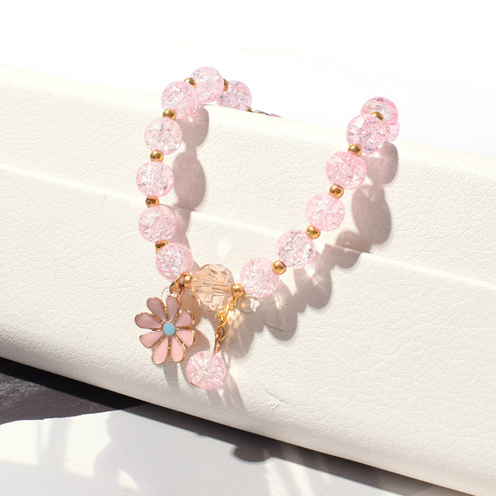 Wholesale Iron Alloy Colorful Beaded Bracelet Jewelry Accessory for Women