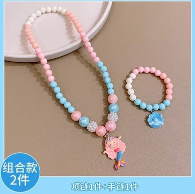 Wholesale Cartoon Princess Necklace