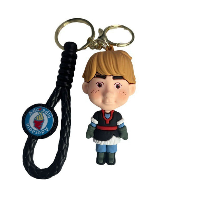 Wholesale PVC Cartoon Doll Keychain JDC-KC-XingS013