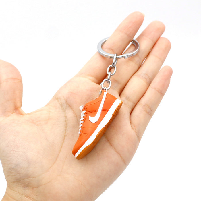 Wholesale PVC Basketball Shoe Model Keychain JDC-KC-QLPing016